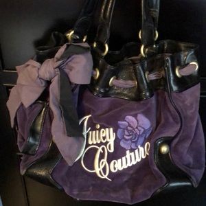 Vintage Velour Juicy Bag